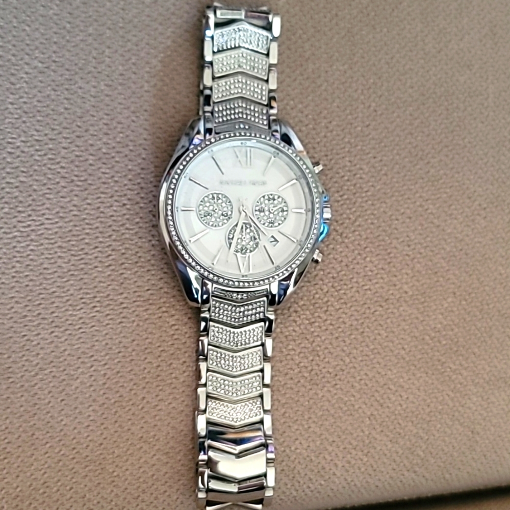 Michael kors stainless steel watch